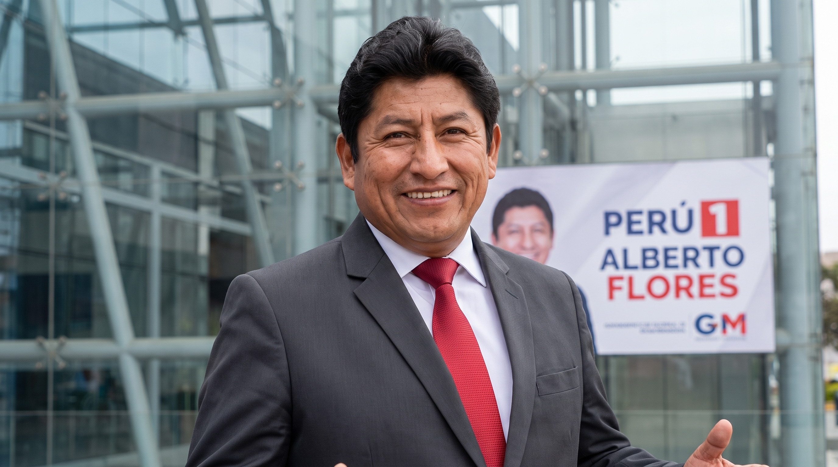 Retrato de Alberto Flores Ccama